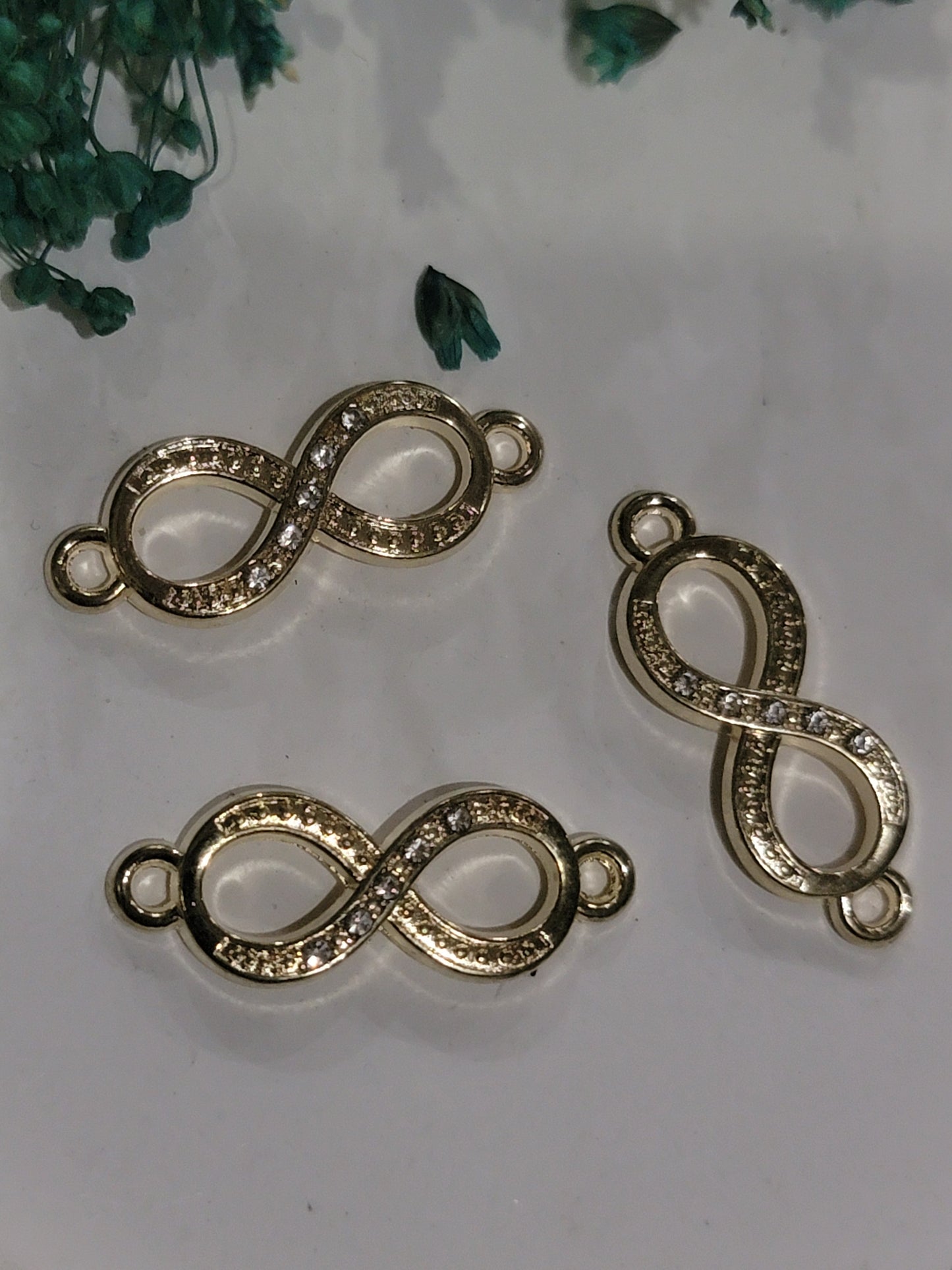 Infinity with Rhinestones
